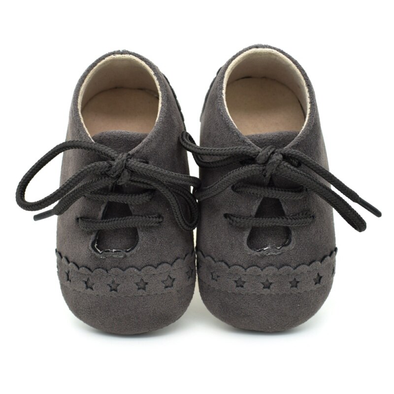 Vintage Style Lace-Up Baby Shoes