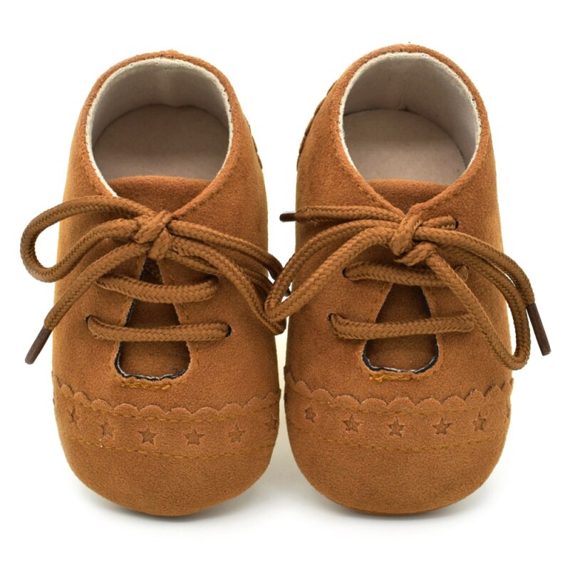 Vintage Style Lace-Up Baby Shoes